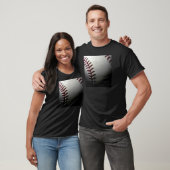 Sluiten van honkbal t-shirt (Unisex)