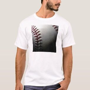 Sluiten van honkbal t-shirt