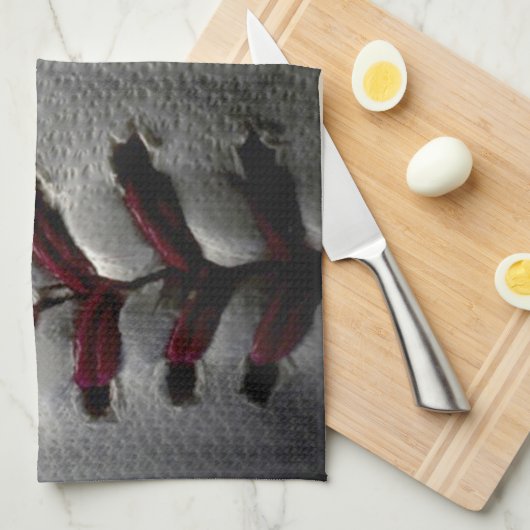 Sluiten van honkbal theedoek (Quarter Fold)