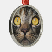 Sluiten van katten met geel Ornament van keramiek (Rechts)