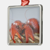 Sluiten van krab op stokken metalen ornament (Links)