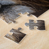 Sluiten van leeuw, volwassen man legpuzzel (Zijkant)