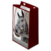Sluiten van paarden klein cadeauzakje (Voorkant Gekanteld)