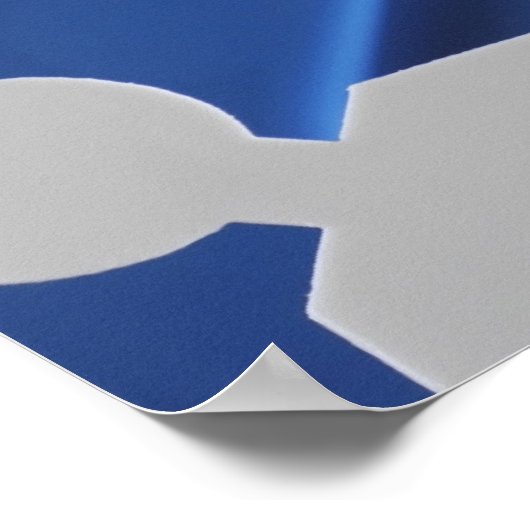 Sluiten van papierkettingpoppen poster (Hoek)