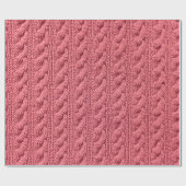 Sluiten van patroon van sweater textuur. cadeaupapier (Vlak)