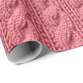 Sluiten van patroon van sweater textuur. cadeaupapier (Rol Hoek)