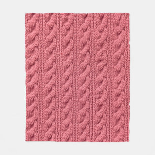 Sluiten van patroon van sweater textuur. fleece deken