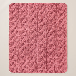 Sluiten van patroon van sweater textuur. sherpa deken