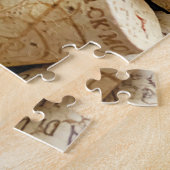 Sluiten van rode en witte wijnkurken legpuzzel (Zijkant)