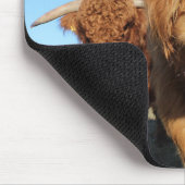 Sluiten van Schotse hoogland Koeien Muismat (Hoek)