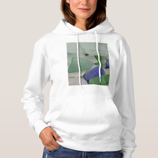 Sluiten van strandglas, Alaska Hoodie (Voorkant)