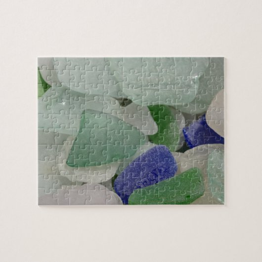 Sluiten van strandglas, Alaska Legpuzzel (Horizontaal)