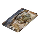 Sluiten van Sulcata Tortoise Face Magneet (Linkerzijde)