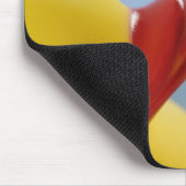 Sluiten van twee rubbereenden muismat (Hoek)