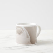 Sluiten van White Rose Petals Espresso Kop (Voorkant rechts)