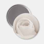 Sluiten van White Rose Petals Magneet (Voorkant / Achterkant)