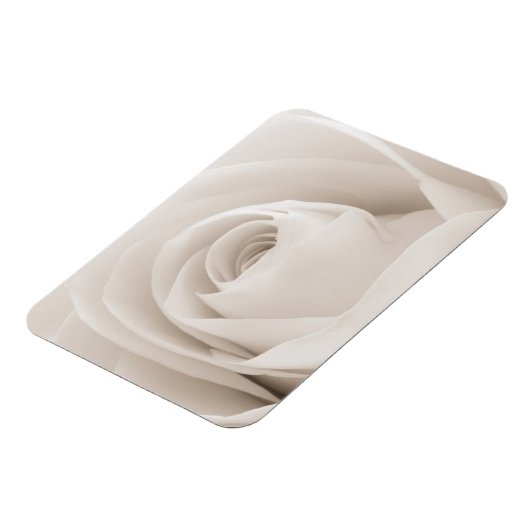 Sluiten van White Rose Petals Magneet (Linkerzijde)