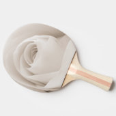 Sluiten van White Rose Petals Tafeltennisbatje (Zijkant)