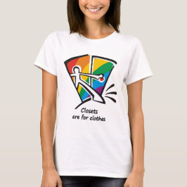 Sluiten zijn voor kleren t-shirt