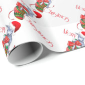 Sluitend kerstpapier voor Baby Cadeaupapier (Rol Hoek)