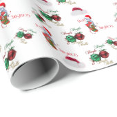 Sluitend kerstpapier voor Baby Cadeaupapier (Rol Hoek)
