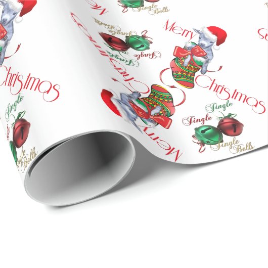 Sluitend kerstpapier voor Baby Cadeaupapier (Rol Hoek)