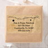 Sluitend Versterkt Bedrijfslabel Etiket (Insitu)