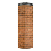 Sluitfotografie van de bruine muur thermosbeker (Achterkant)