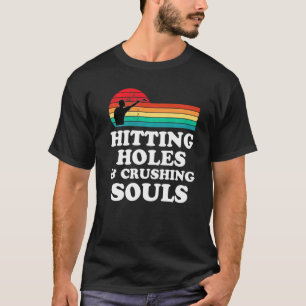 Sluitholten en Mannen in de vorm van gesteentjes T-shirt