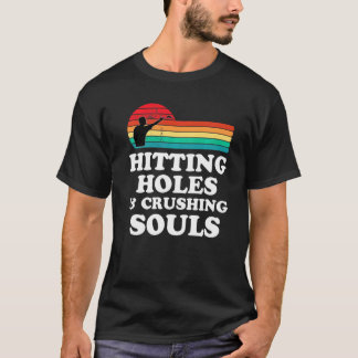 Sluitholten en Mannen in de vorm van gesteentjes T-shirt