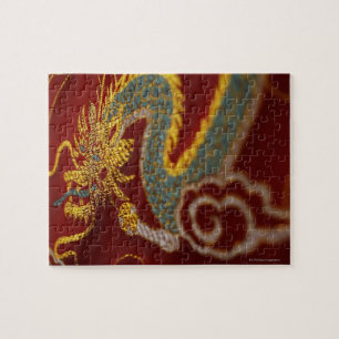 Sluiting Chinese zijde Legpuzzel
