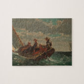 Sluiting (een eerlijke wind) door Winslow Homer Legpuzzel (Horizontaal)