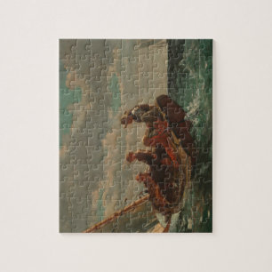 Sluiting (een eerlijke wind) door Winslow Homer Legpuzzel