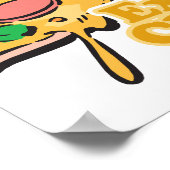 Sluiting Extra kaaspizza Poster (Hoek)
