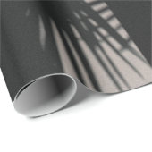 SLUITING FOTOGRAFIE VAN GROENE VERLAAGDE PALM CADEAUPAPIER (Rol Hoek)