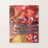 Sluiting kerstmis legpuzzel (Verticaal)