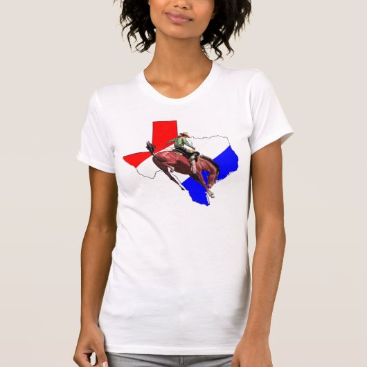 SLUITING MET TEXASKAART T-SHIRT (Voorkant)