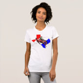 SLUITING MET TEXASKAART T-SHIRT (Voorkant volledig)