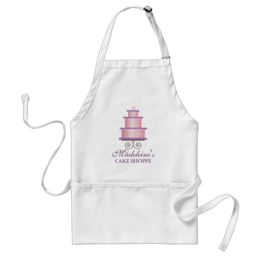  sluiting op standaard bake winkelplaat schort (Voorkant)