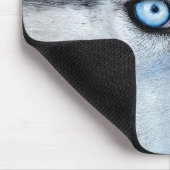 Sluiting Siberian Husky met Blue Eyes Muismat (Hoek)