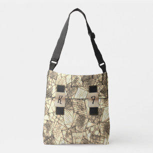 Sluiting Snoepzipper Gecontroleerd textiel Crossbody Tas