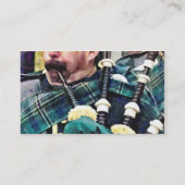 Sluiting van Bagpiper Visitekaartje (Achterkant)