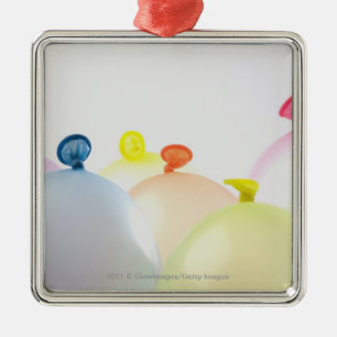 Sluiting van ballonnen metalen ornament