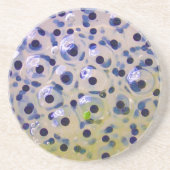 Sluiting van broedeieren binnenkort tot kikkervisj zandsteen onderzetter (Voorkant)