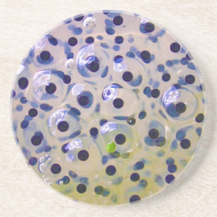 Sluiting van broedeieren binnenkort tot kikkervisj zandsteen onderzetter