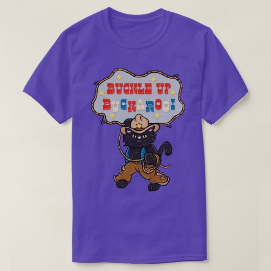 Sluiting van buckaroo t-shirt (Design voorkant)
