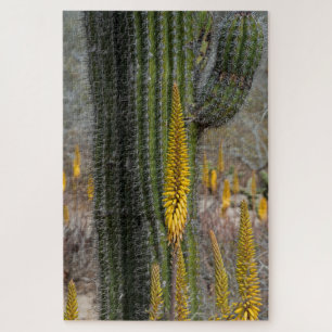 Sluiting van Cactus en Agave Legpuzzel
