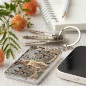 Sluiting van Cheetahs Sleutelhanger (Voorkant Rechts)