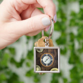 Sluiting van Chinees kompas en goudgewicht Sleutelhanger (Hand)