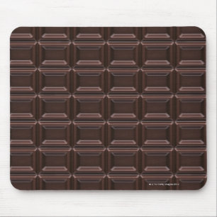 Sluiting van chocoladebar muismat